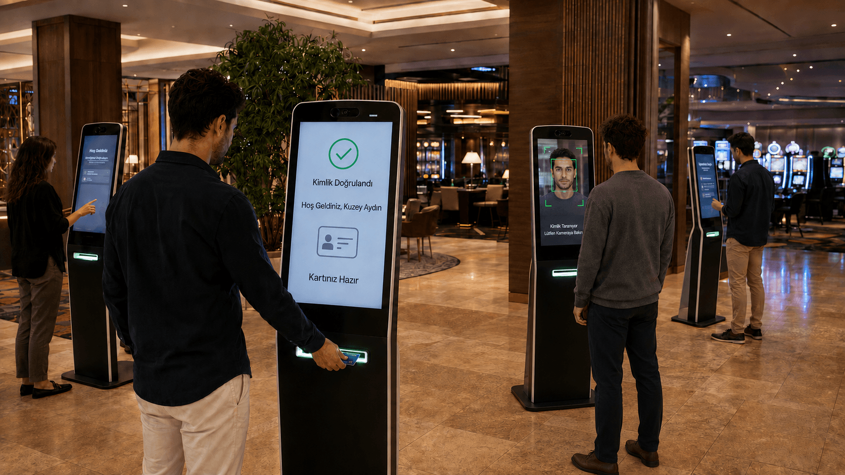 SelfPass: Self Servis Kiosk ile Kimlik Doğrulama